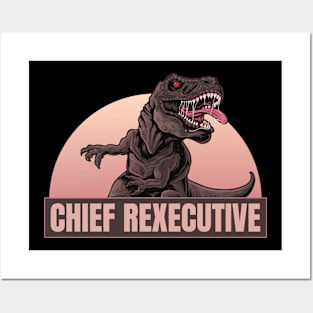 CEO T-Rex Posters and Art